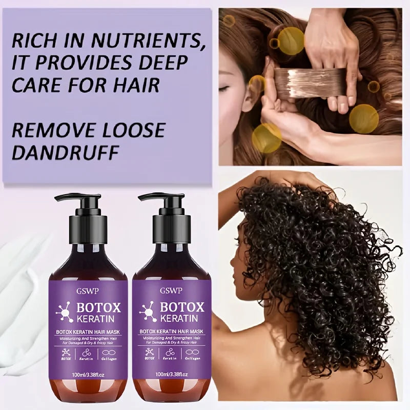 Masque Capillaire Botox Kératine – Routine Hair Care Premium - vue produit 4