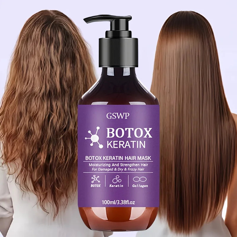 Masque capillaire botox kératine hair care premium
