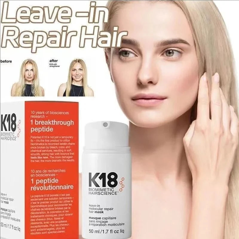 Masque Leave-In Molecular Repair K18 – Soin Cheveux Premium
