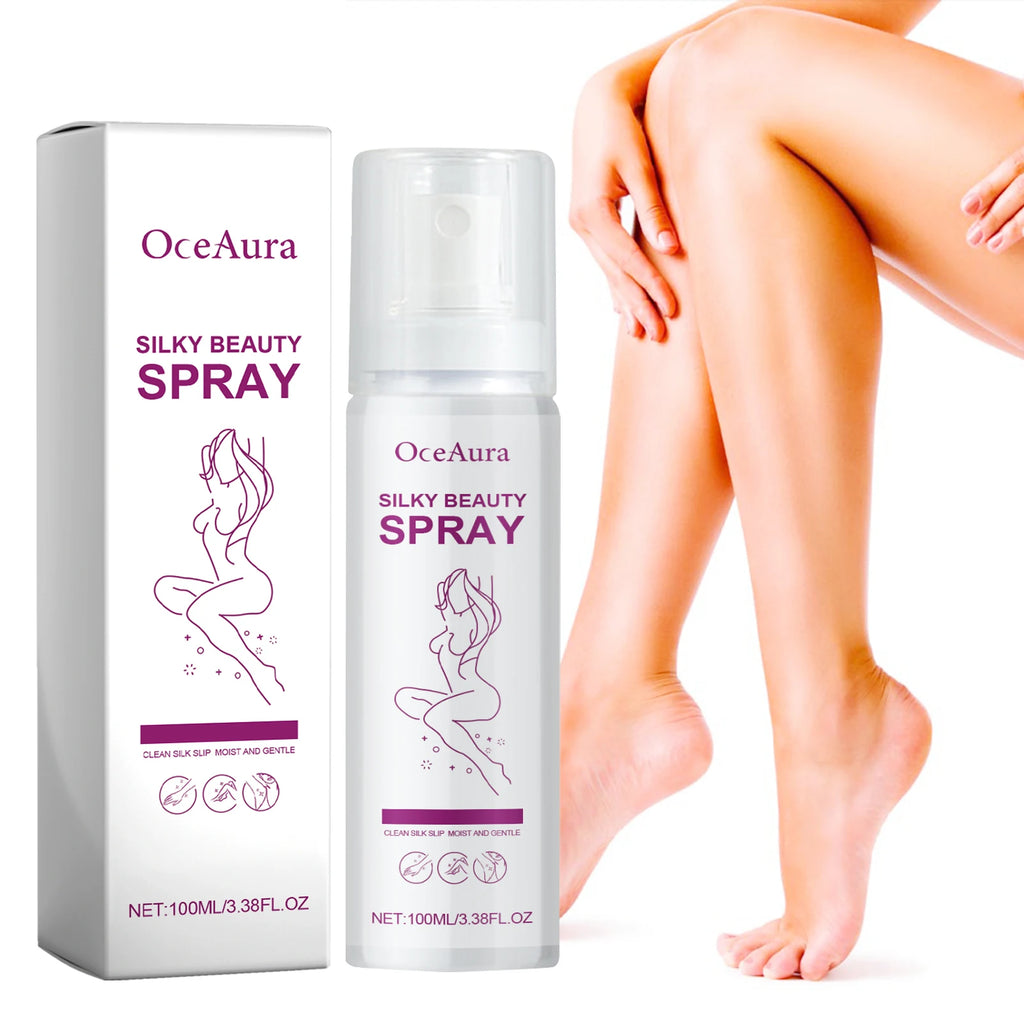 Spray dépilatoire OceAura soin corps peau douce