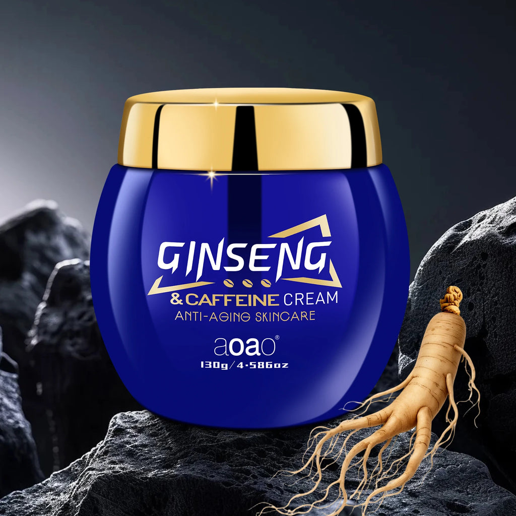 Crème Visage Ginseng + Caféine & Hexapeptide – Hydratante Anti-Âge 130g - vue produit 2