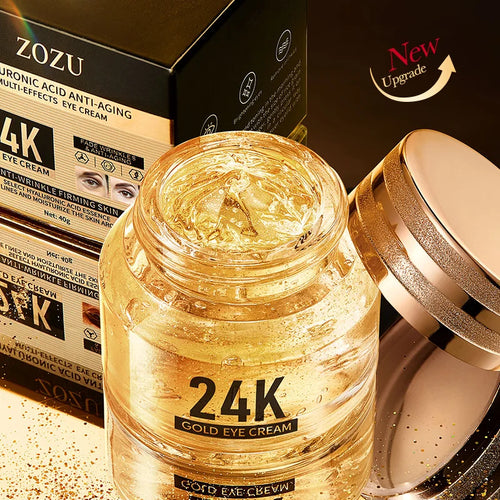 Crème contour des yeux 24K Gold acide hyaluronique