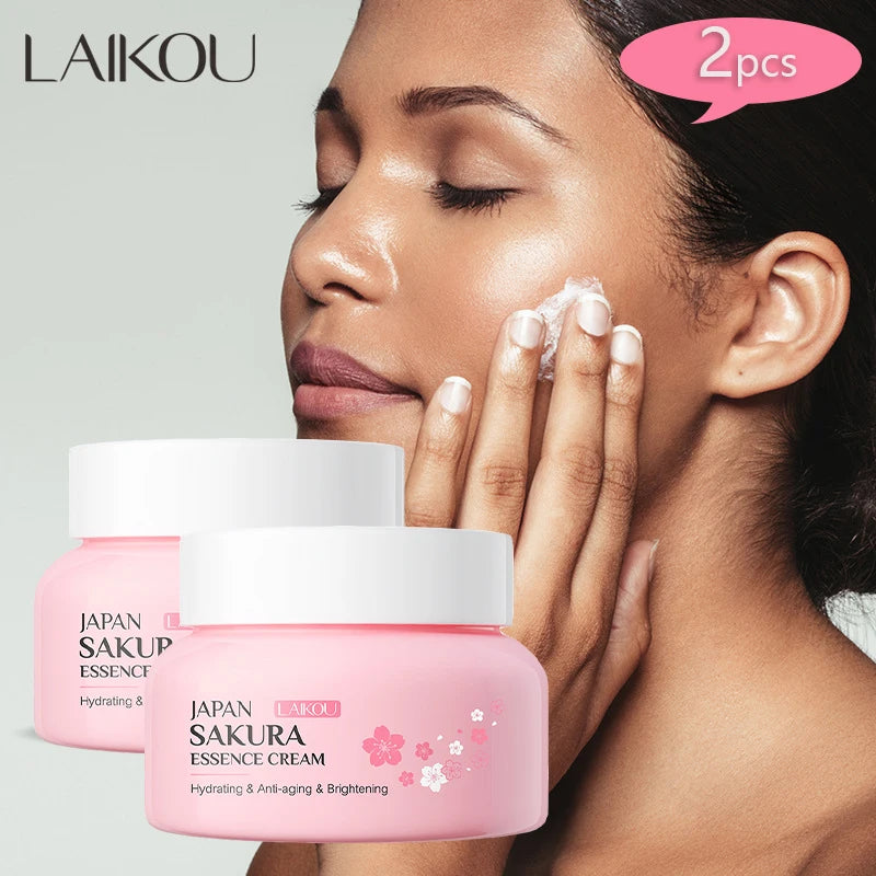 Crème visage Sakura Essence lot de 2 hydratante glow