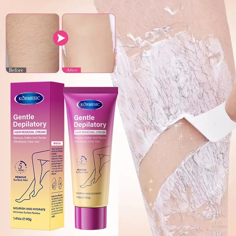 Crème Dépilatoire Corps & Zones Ciblées – Routine Peau Douce - vue produit 3