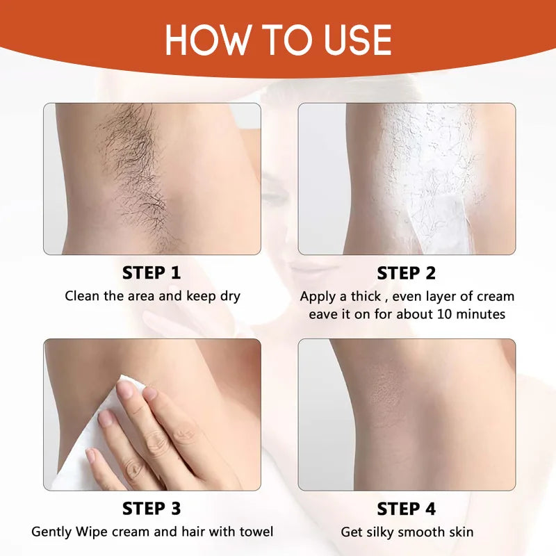 Crème Dépilatoire Corps & Zones Ciblées – Routine Peau Douce - vue produit 6