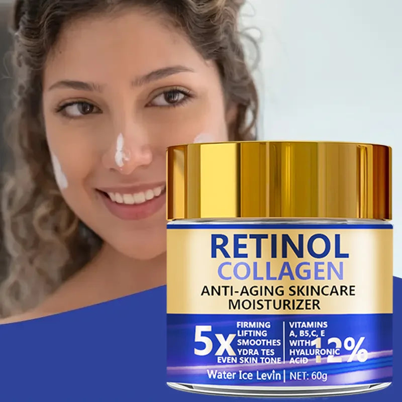 Crème Visage Rétinol + Collagène 60g – Hydratante & Effet Fermeté - vue produit 3