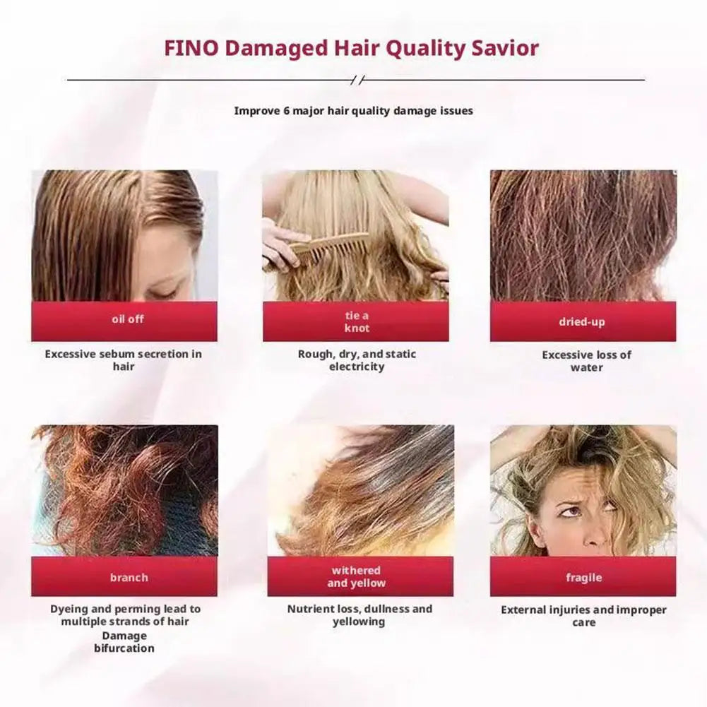 Masque Capillaire Fino Repair – Routine Hair Care Premium - vue produit 5