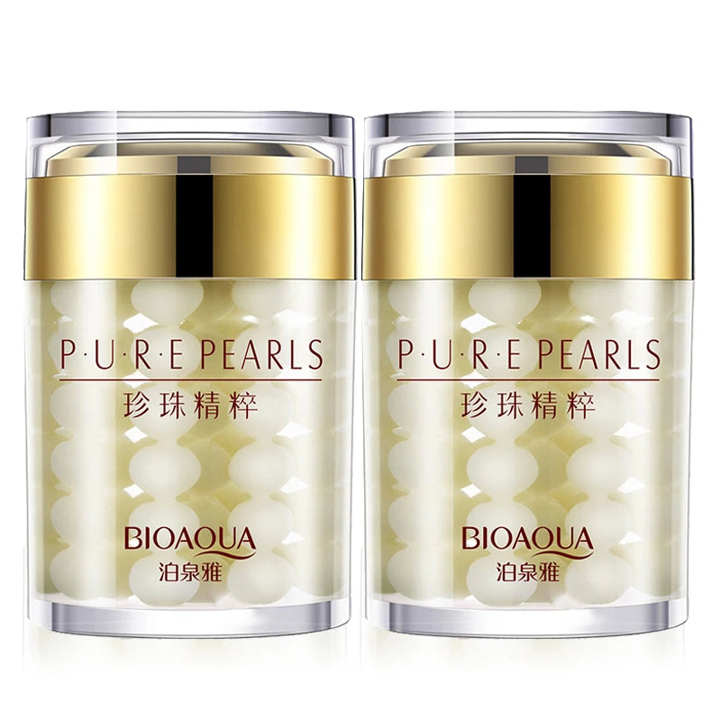 Crème visage BIOAQUA Pure Pearl lot de 2